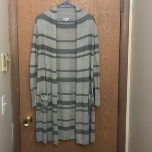 Merona lightweight cardigan (knee length)